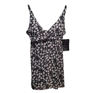 A.C.T Active Control Technology 1 pc. floral print swimsuit NEW!! Size 10